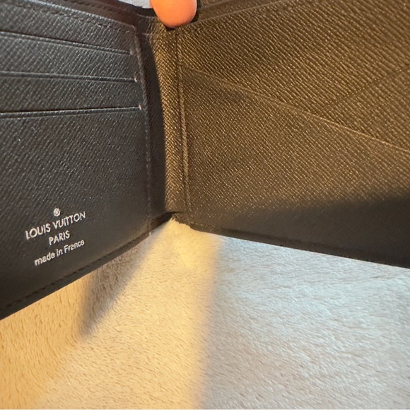Louis Vuitton Black Checkered Wallet - Picture 3 of 4